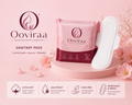 Ooviraa Sanitary Napkin Pads with Cottony-Soft Top Layer for Women 280 mm Pack of 40